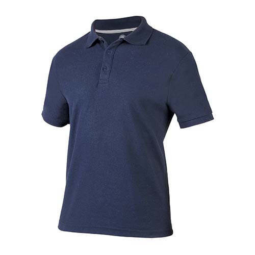 PLAYERA POLO LUTRY COLOR AZUL MARINO TALLA GRANDE-Azul