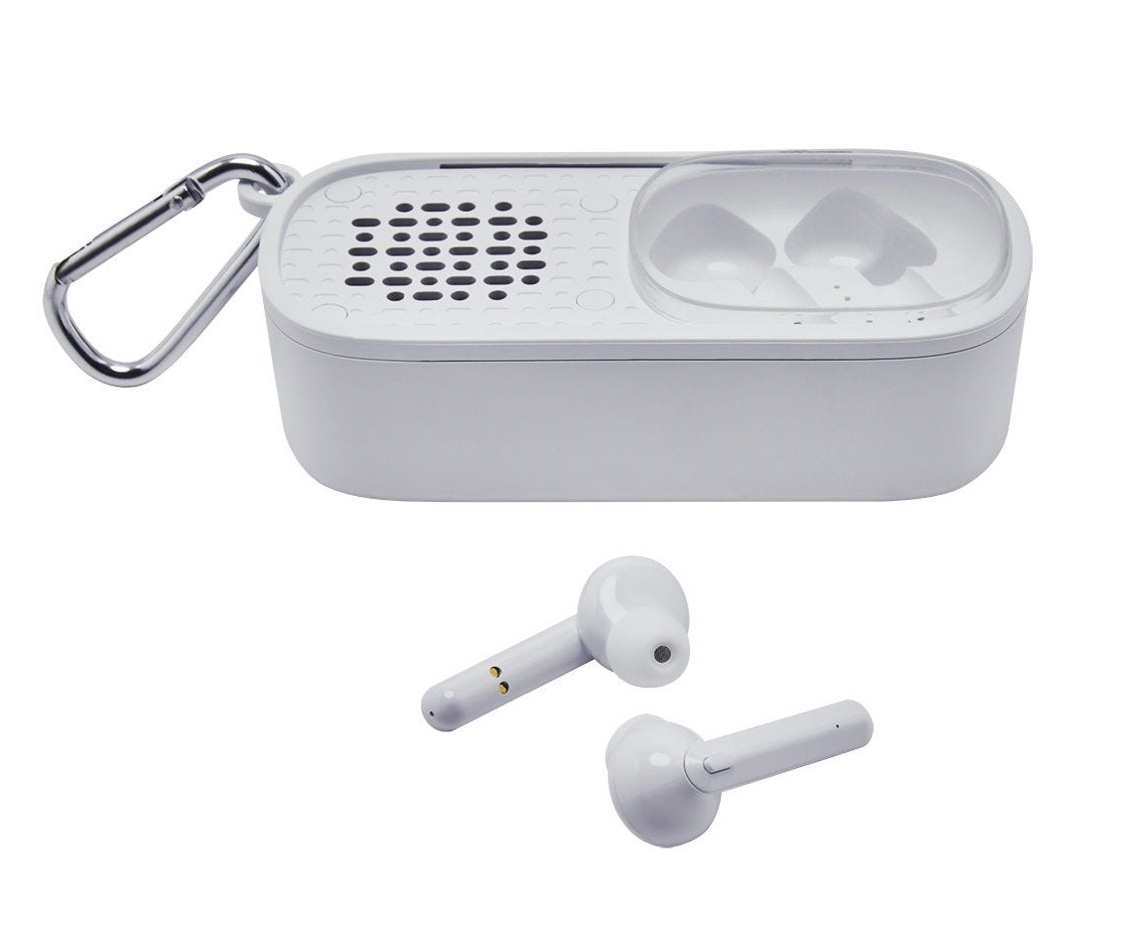 BOCINA CON AUDíFONOS RIDE BLANCO-Blanco