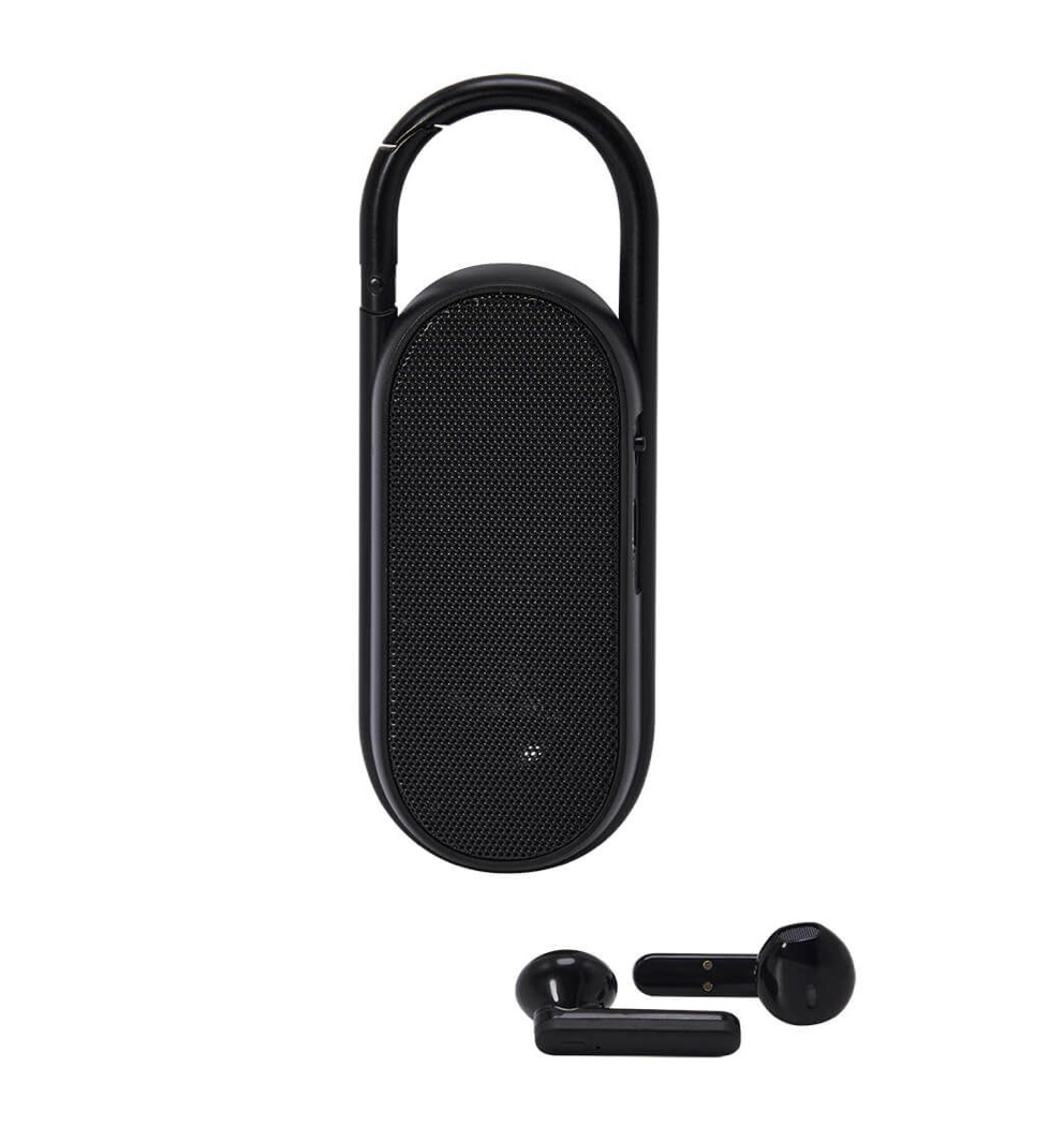 BOCINA CON AUDIFONOS RUIS-Negro