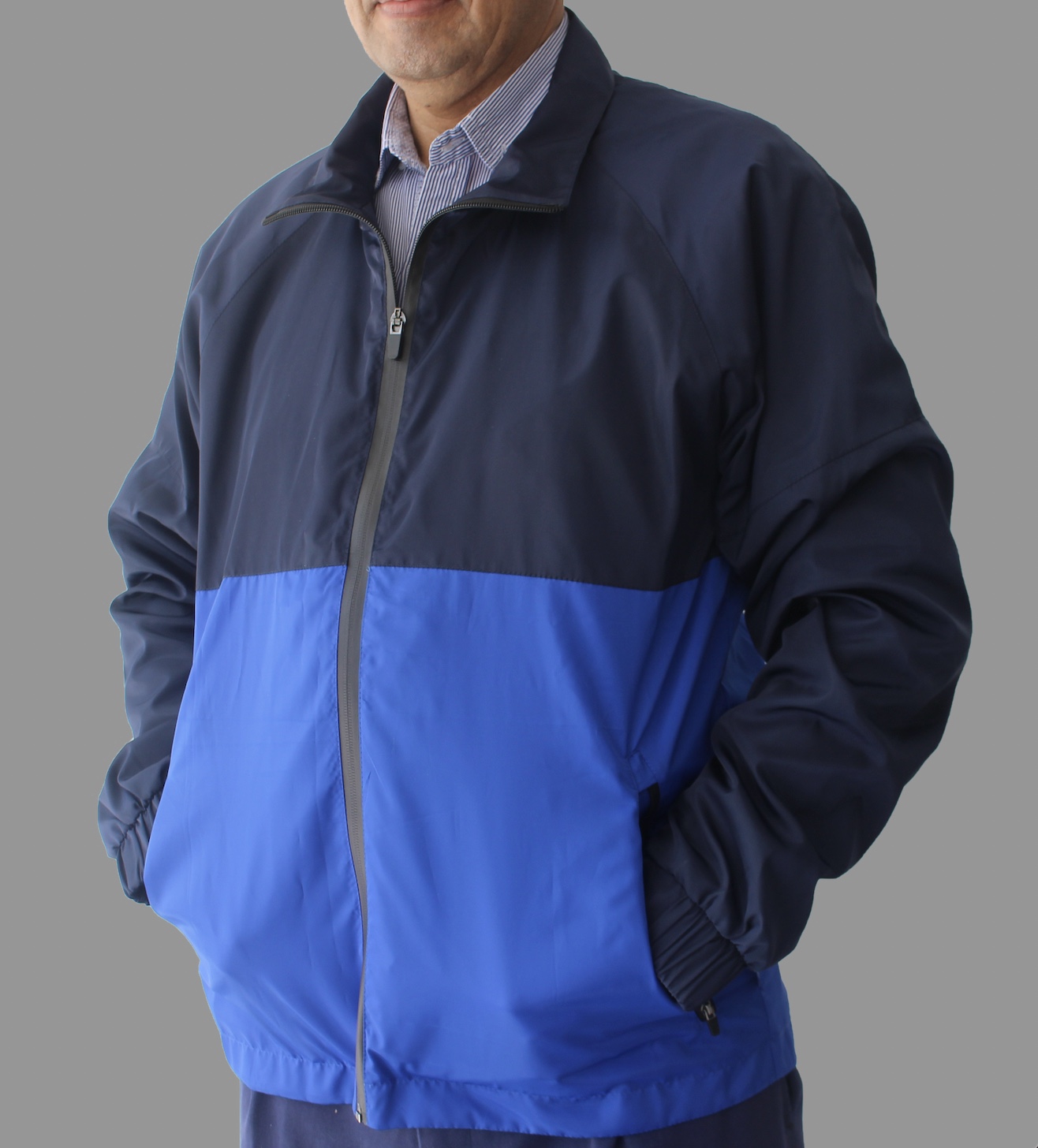 CHAMARRA ROMPEVIENTOS ARMANY CABALLEO-Azul