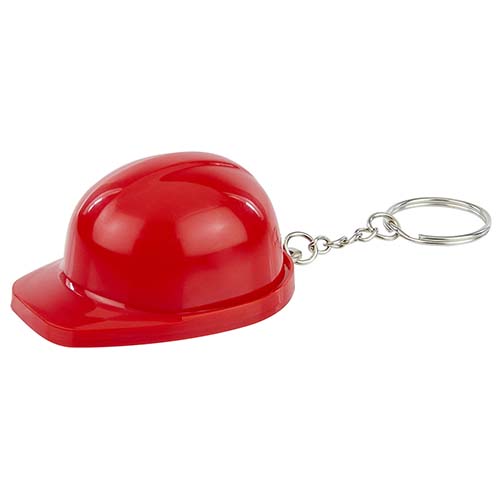 LLAVERO DESTAPADOR HELMET COLOR ROJO-Rojo