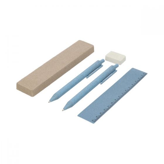 SET DE OFICINA ECO SEIBAL-AZUL
