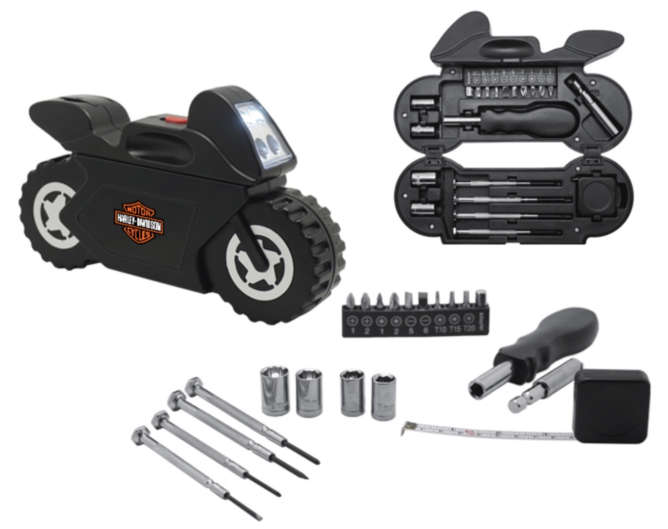 Set de herramientas Motocross A2822 Negro-Negro