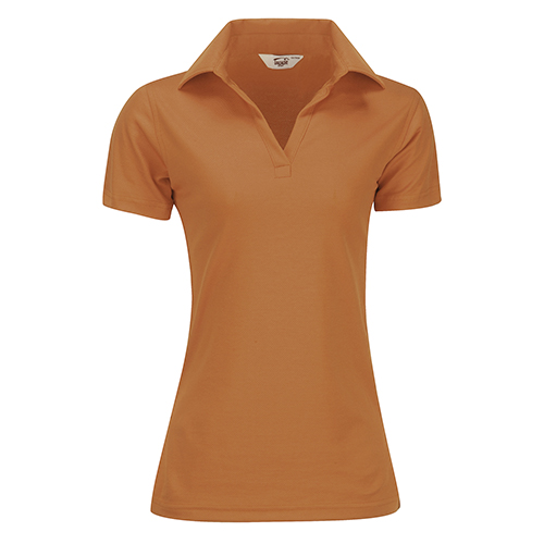 Playera polo LUXX Dama-NARANJA-NARANJA
